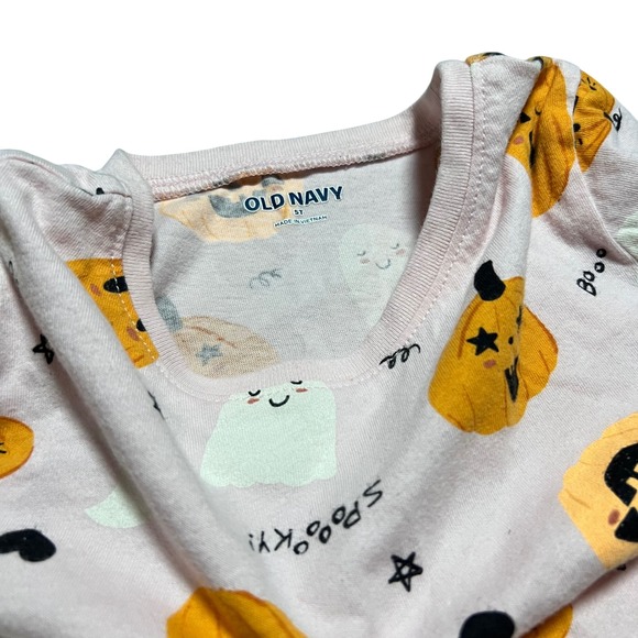 Old Navy Girls Kids Halloween Pumpkin Ghost Fall Dress and Leggings 5T - Picture 3 of 4